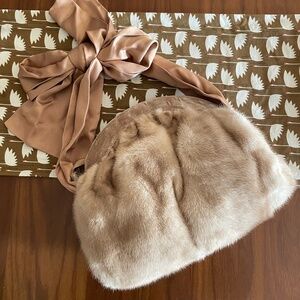 Marc Jacobs Mink Handbag Clutch
